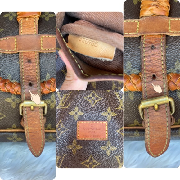 💝 😍handmade custom 🌟Louis Vuitton Saumur 30 - Picture 16 of 17